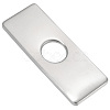 Rectangle Stainless Steel Faucet Hole Covers STAS-WH20001-18B-P-1