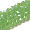 Imitation Jade Glass Beads Strands EGLA-A035-J6mm-L01-1