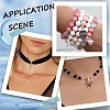 60Pcs 3 Colors Tibetan Style Tube Bails FIND-YW0007-58-6