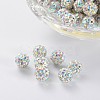 Pave Disco Ball Beads RB-H258-8MM-101-1
