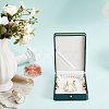 Imitation Leather Pure Color Flip-open Gift Boxes CON-WH0095-238B-01-3