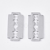 Non-Tarnish 201 Stainless Steel Filigree Joiners STAS-N088-08-1