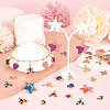 48Pcs 24 Styles Alloy Enamel Pendants ENAM-TA0003-16-8