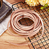 Flat Cowhide Leather Cord WL-GF0001-10A-01-4