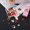 Alloy Enamel Pendants PALLOY-KS0002-04-5