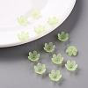Frosted Acrylic Bead Caps MACR-S371-07A-728-6