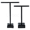 T Bar Organic Glass Earring Display Stand EDIS-G001-02-2