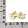 Brass Connector Charms KK-Z155-11G-3