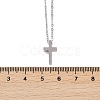 Non-Tarnish 304 Stainless Steel Pendant Necklaces NJEW-E141-42P-3