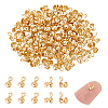 150Pcs Brass Bead Tips KK-UN0003-37-1