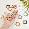 DIY 2 Colors Dangle Earring Making Kits DIY-OC0006-51-3