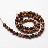 Natural Tiger Eye Beads Strands G-D840-39-6mm-2