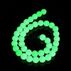 Synthetic Luminous Stone Beads Strands G-L582-01C-5