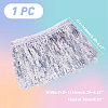 Beading Sequins Polyester Tassel Ribbons SRIB-WH0023-01B-2