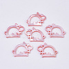 Natural White Shell Mother of Pearl Shell Pendants SSHEL-T012-01-1