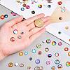 280Pcs 4 Styles Flat Back Glass Cabochons GGLA-SZ0001-32-6