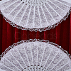 Plastic & Lace Folding Fan AJEW-WH0709-241A-4