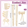 1 Set Women's Wedding Dress Zipper Replacement DIY-NB0013-32A-2