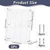 PVC Desktop Sport Card Organizer Holders AJEW-WH0248-918B-2