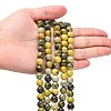 Natural Yellow Turquoise(Jasper) Beads Strands GSR007-5