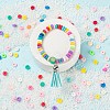 4 Colors Handmade Polymer Clay Beads Strands CLAY-FS0001-06-6