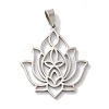 Non-Tarnish 304 Stainless Steel Pendants STAS-U010-27P-1