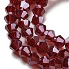 Transparent Electroplate Glass Beads Strands EGLA-A039-T2mm-A27-3