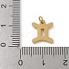 304 Stainless Steel Charms LS-STAS-R001-04G-03-3