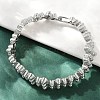 Brass Bracelets for Women BJEW-M104-02P-2