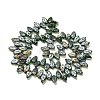 Electroplate Glass Beads Strands EGLA-B004-02A-AB04-2