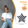 20Pcs Nylon Clothing Patches PATC-FH0001-18-2