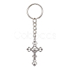 Tibetan Style Alloy Keychain KEYC-JKC00555-01-2