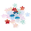 28Pcs 7 Colors Glass Beads GLAA-TA0003-34-3
