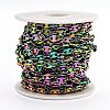 Ion Plating(IP) 304 Stainless Steel Coffee Bean Chains CHS-N002-01MC-3