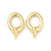 Brass Spring Gate Rings X-KK-G416-59G-1