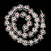 Handmade Millefiori Lampwork Beads Strands LAMP-G164-03M-2