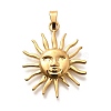 304 Stainless Steel Pendants STAS-B079-03G-01-1