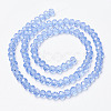 Glass Beads Strands EGLA-A034-T1mm-D14-2