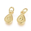 Electroplated Alloy Charms PALLOY-G267-15G-2