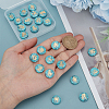 24Pcs 12 Styles Synthetic Turquoise Beads G-PH0002-77-3