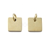 Geometric Figure Style 304 Stainless Steel Stamping Blank Tag Charms STAS-D302-03C-1