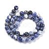 Natural Sodalite Beads Strands G-K410-02-8mm-2