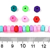 Handmade Polymer Clay Beads Strand CLAY-T021-01-4