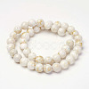 Natural Mashan Jade Beads Strands X-G-P232-01-F-8mm-2