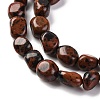 Natural Mahogany Obsidian Beads Strands G-G146-A30-01-4