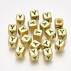 Acrylic Beads PB43C9308-G-Y-1