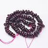 Natural Garnet Beads Strands X-G-J234-15-2