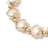 CCB Plastic Beaded Bracelets for Women BJEW-JB13240-01-3