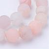 Natural Pink Aventurine Beads Strands G-Q462-10mm-13-1