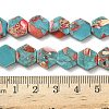 Dyed Synthetic Imperial Jasper Beads Strands G-D337-10mm-A03-5